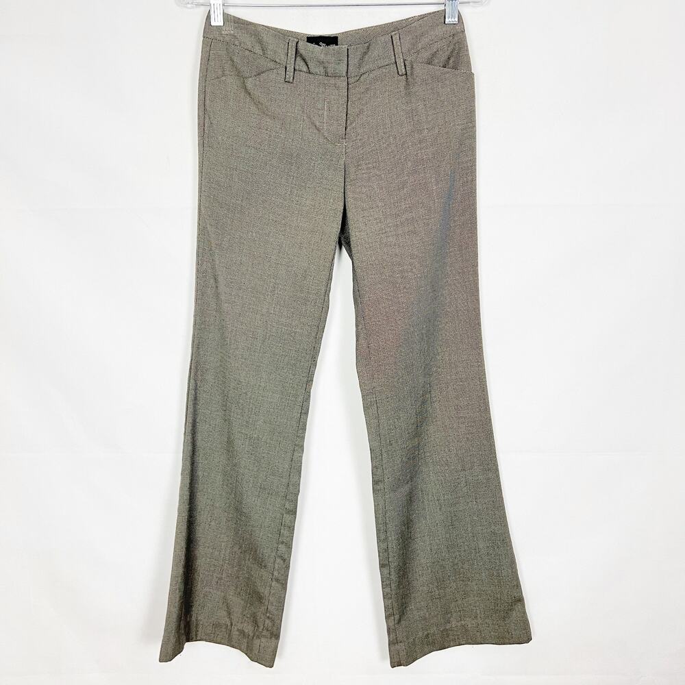 Star City Logan Brown Twill Pants Womens Small Business Career Dressy Formal